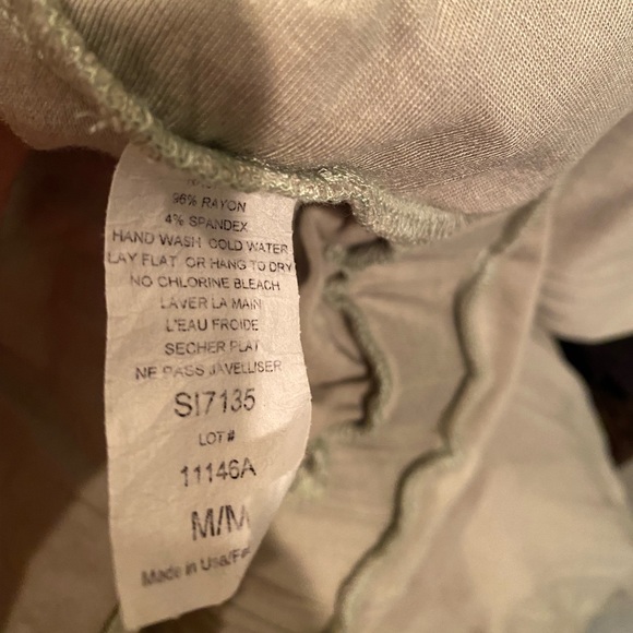 Elan Jumper Green V Neck - Picture 8 of 12